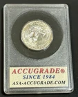 1936 Washington SILVER Quarter *** ACCUGRADE *** LOW Shipping!!!