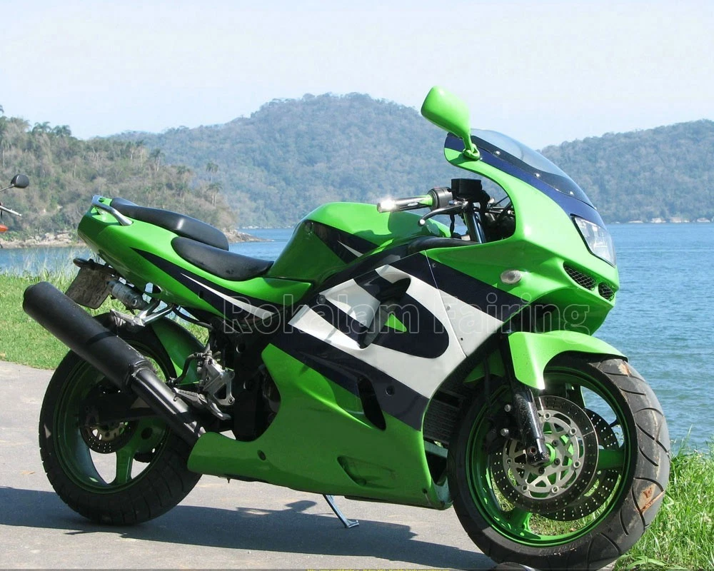 For 94 95 96 NINJA ZX6R ZX-6R 636 1994 1995 1996 1997 Green Motorcycle Fairing - 第 1/1 张图片