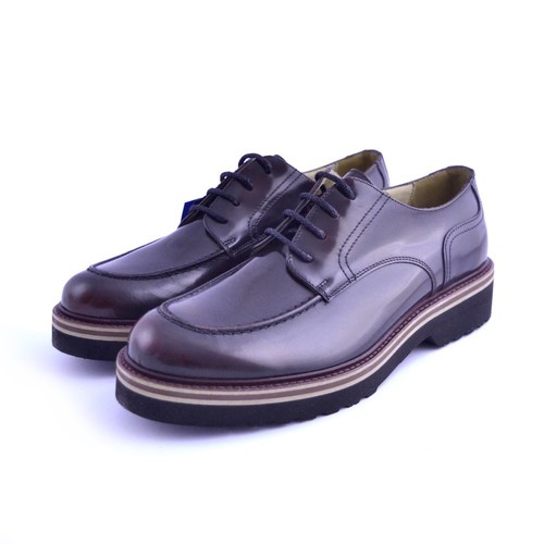 Eveet scarpe stringate uomo giotto bordeaux 15908 galeotti calzature lacci  grigio - Stileo.it