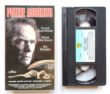 Vhs Potere Assoluto Film Thriller Clint Eastwood Gene Hackman Videocassetta (K6)