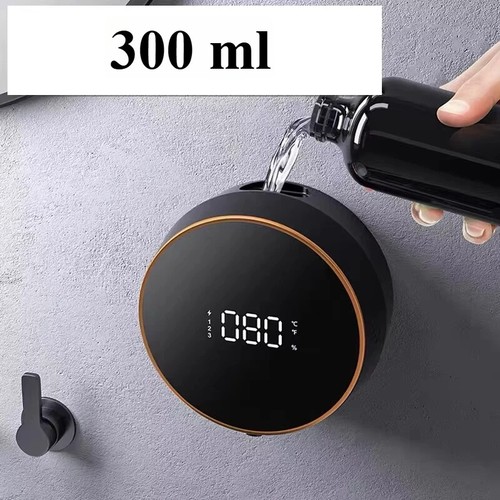 Wall Mounted Automatic Liquid Soap Dispenser LED Temperature Display USB Recharg - 第 3/26 張圖片