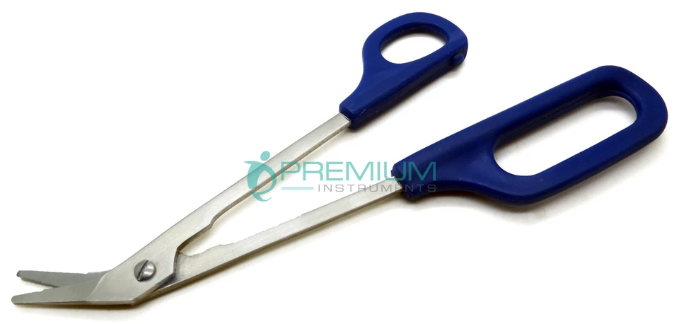 10 Pcs Foot Nails Scissors 20cm Angled End 3.5cm Micro-Toothing Ergonomic Tools - Image 2 of 4