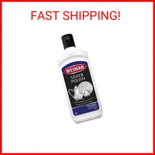 Weiman Silver Polish and Cleaner - 8 Ounce - Clean Shine and Polish Safe Protect