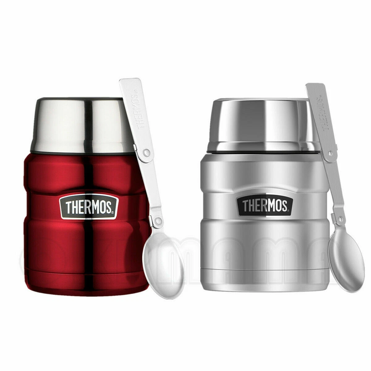 Thermos Stainless King 470ml Red Food Flask