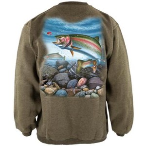 trout sweatshirt