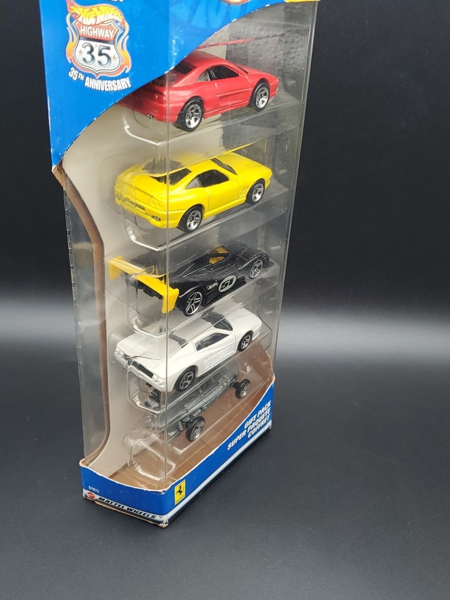 2000 Hot Wheels FERRARI 5 Car Gift Pack #57072 | eBay