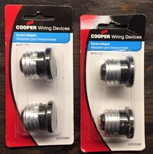 Light Socket Adapters. 4 Total. New.