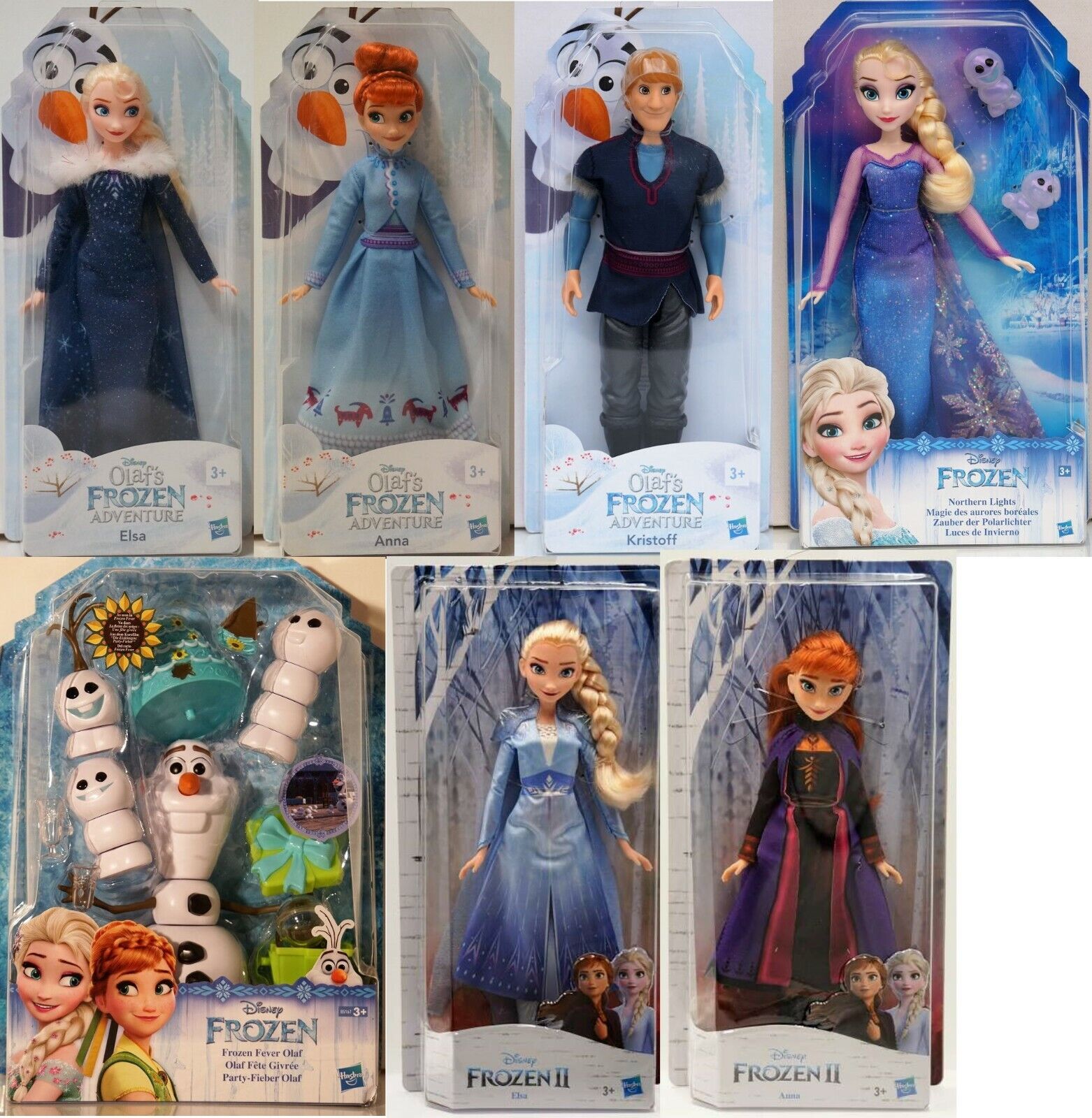 Disney's Frozen Fever Anna 12” Doll From Hasbro - Brand New In Box