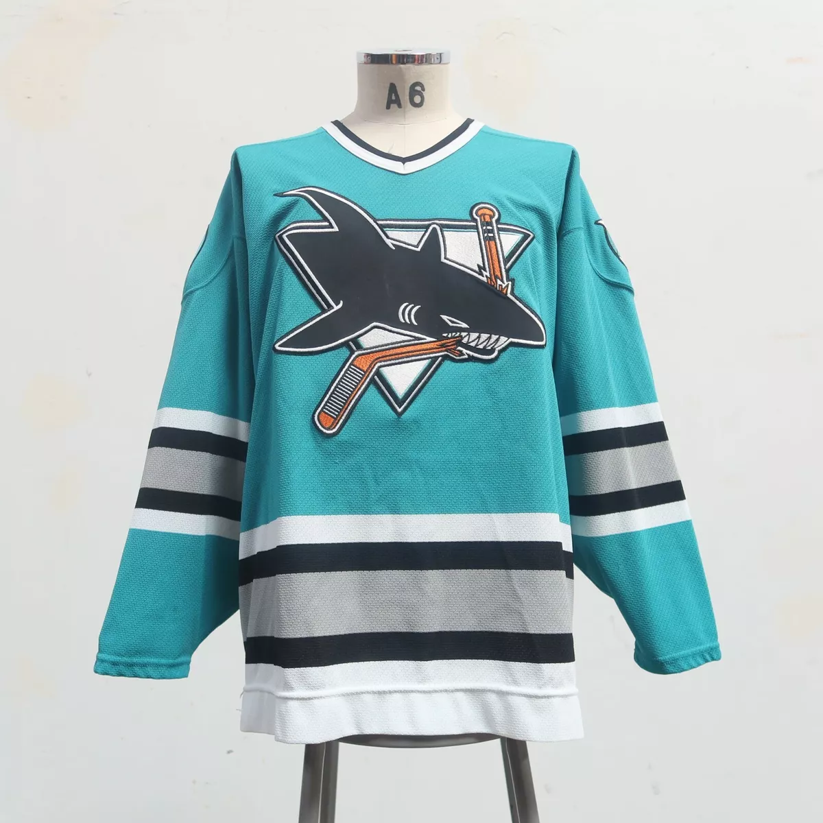 Large San Jose Sharks Jersey90s Sharks Jerseyvintage Sharks 