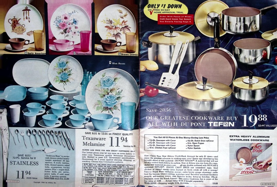 1966 Aldens Catalog Mail Order Shopping Vintage Department Store