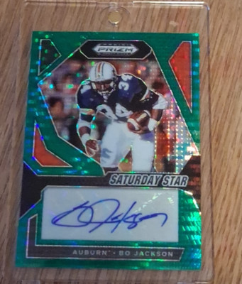 2024 panini prizm draft picks Saturday star signature Bo Jackson #50