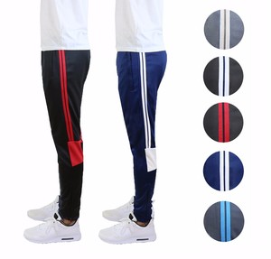 mens joggers with stripe