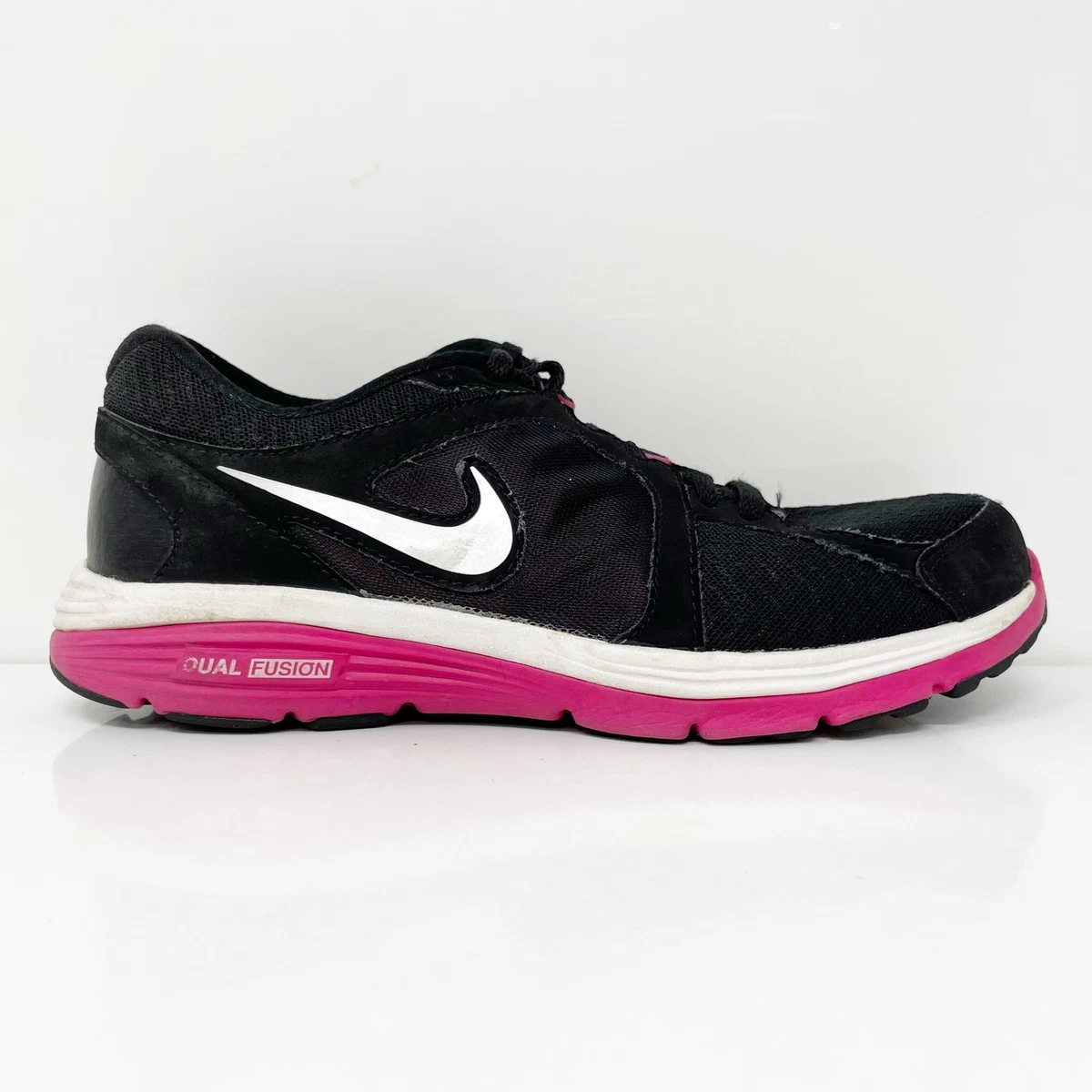 Nike Womens Dual Fusion Run 525752 001 Black Running Shoes
