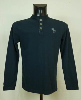 -^ TOP HOMME ABERCROMBIE ET FITCH COTON TAILLE S (ÉTIQUETTE M) GC / - Photo 1/4