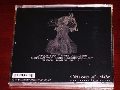 Septicflesh: Communion CD 2008 Septic Flesh Season Of Mist Records