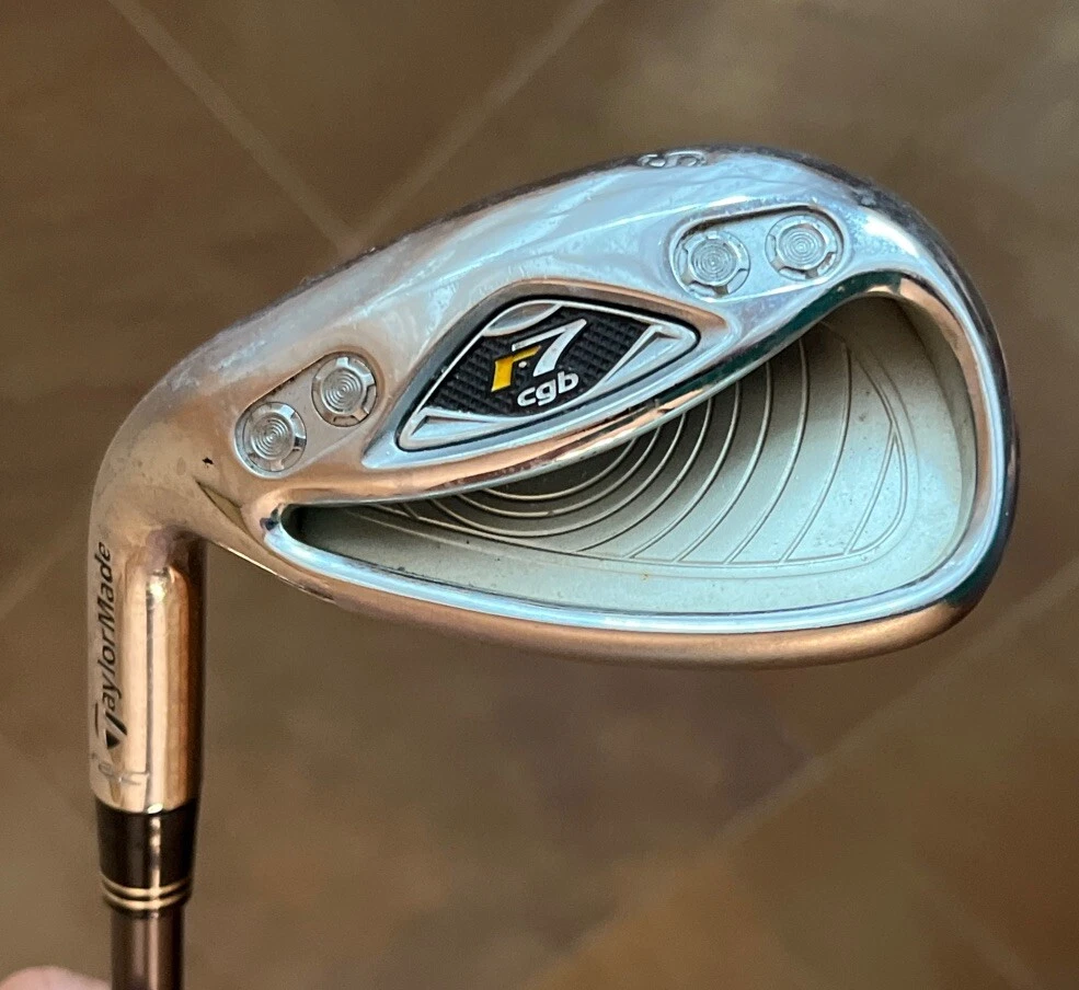 TaylorMade r7 CGB Max Rac Sand Wedge LH TM r7-55 Hyper Lite R-flex