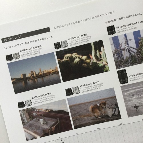 FUJIFILM X-T30 Japanese mirrorless Camera Catalog Published in March 2021 - Picture 7 of 12