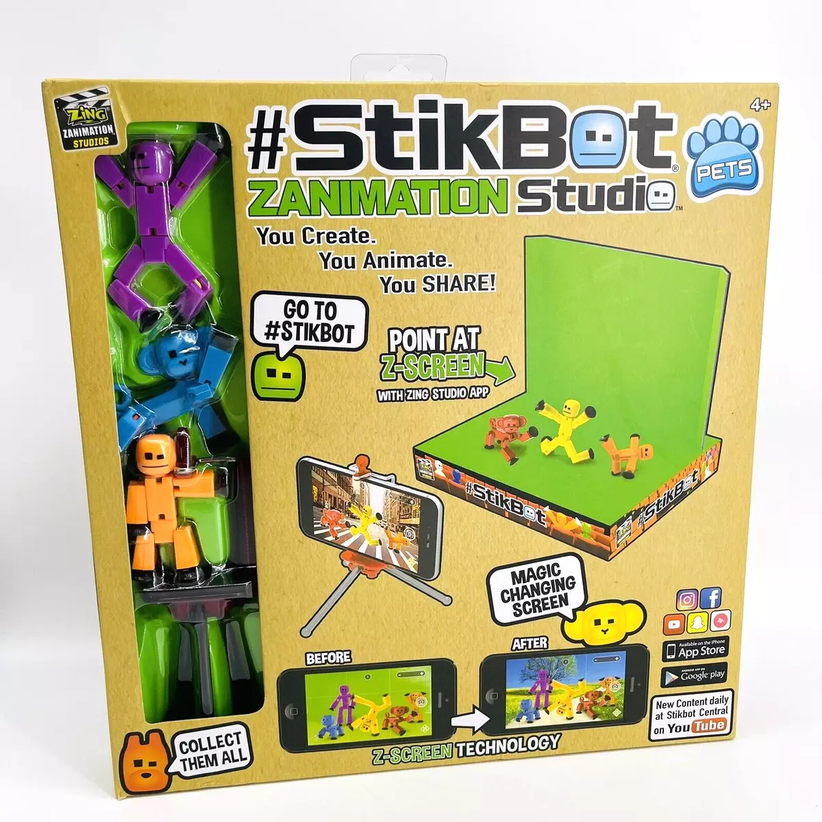 Stikbots hotsell zanimation studio