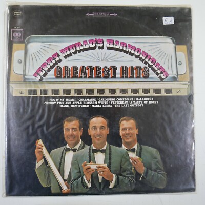 vinyl lp record JERRY MURAD`s HARMONICATS greatest hits