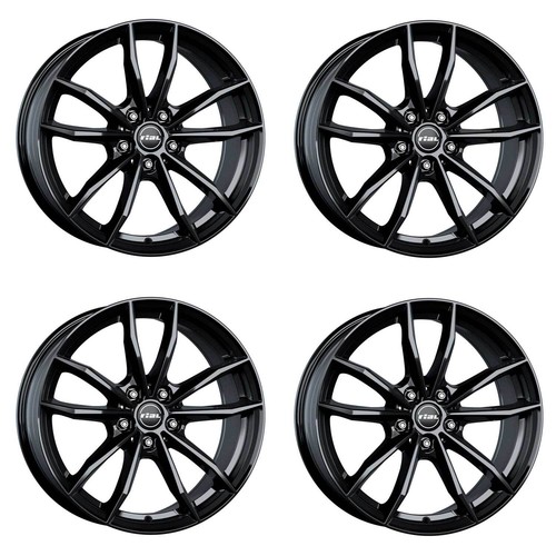 4 Jantes Rial X12 7.5Jx18 ET51 5x112 - Gris Métal - Pour BMW 1, 2, X1, X2 - Neuf