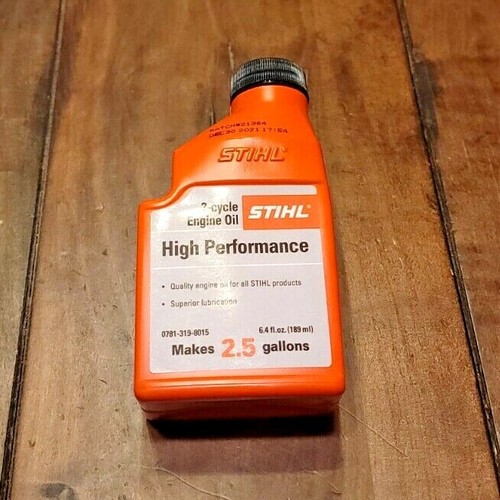 NEW Genuine STIHL (1) 2.5 Gal HP High Performance 2Cycle Engine Oil 6.