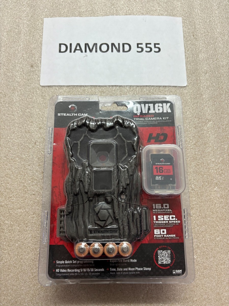 Stealth Cam Stc-qv16k V2 16mp Game Trail Camera for sale online