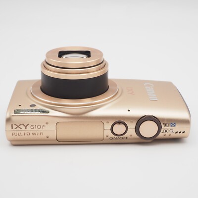 Mint] Canon IXY 610F PowerShot ELPH 330 IXUS 255 HS Gold w/Battery