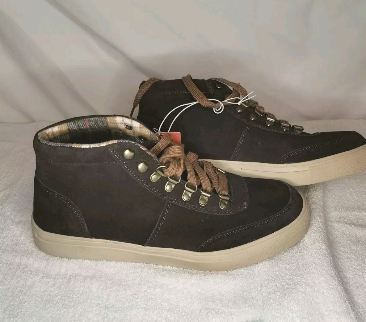 Mossimo Supply Co Size Men's Brown Suede Leather Casual