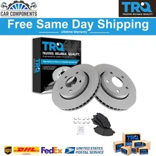 TRQ New Front Metallic Brake Pads & Rotor Kit For 2007-2018 Jeep Wrangler