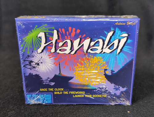HANABI Family Cooperative CARD GAME Ages 8+ R&R GAMES 2017 NEW Sealed