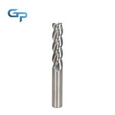 1/2" 3 Flute Long Length 2" LOC 4" Overall Length Carbide End Mill Alu-Power