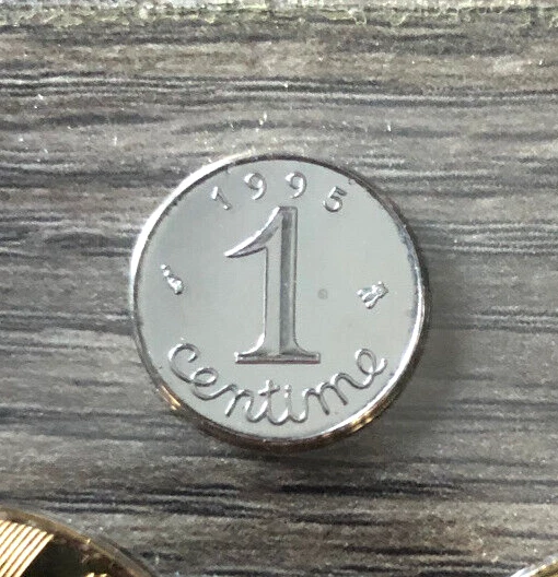1 CENTIME 1995 BU ÉPI FDC SOUS SCELLÉ - Photo 1/1