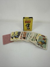 Whitman Card Game Animal Rummy 1960s Complete 45 Cards Vintage