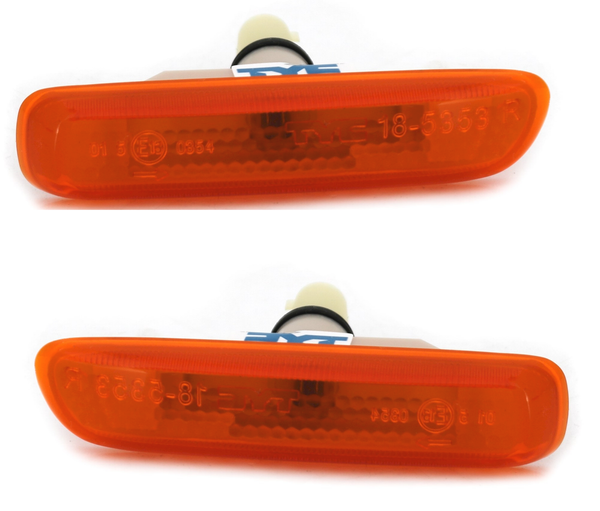 Seitenblinker Set FüR 3Er BMW E46 Limousine Touring Coupe Cabrio Orange Gelb-image