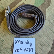 Original WWII German K98 G43 33/40 Mauser Leather Sling L&F proofed Ref N89