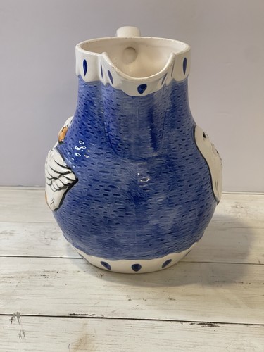 Brocca acqua/succo d'anatra 7" FATTORIA DI CAMPAGNA DECORATIVA DI SIGMA TASTESETTER VINTAGE - Foto 4 di 8