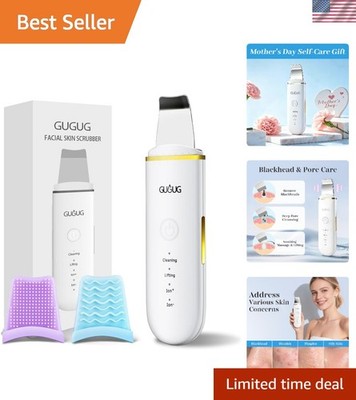 GUGUG Skin Scrubber Face Spatula 4 Modes White