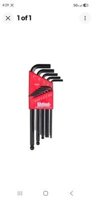 Eklind 13213 13 Piece Ball End Hex L Hex Key Set