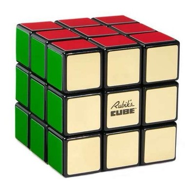RUBIK S CUBE RETRO 50TH ANNIVERSARY EDITION 3X3 COLOR-MATCHING PUZZLE NEW