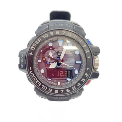 CASIO GWN-1000B-1AJF Case Size 4.3 ×4.3cm Wrist Size 19cm Used Watch #11114
