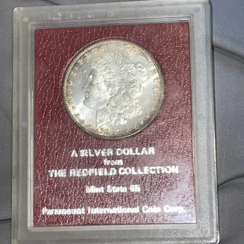 1880 S - Morgan Silver Dollar - Redfield Collection  - MS65