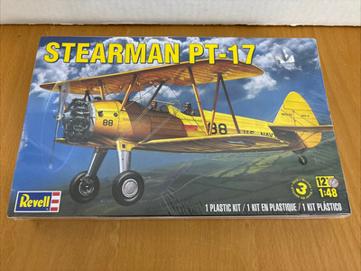 Revell Stearman PT-17 Plastic Model Airplane Kit 85-5254  SEALED