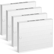 4 Pack AP-1512HH True HEPA Replacement filter Compatible with Coway Airmega A...