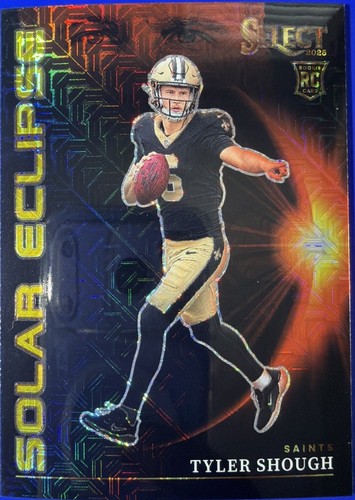2025 Panini Select - Concourse Tyler Shough #41 Pink Shock Prizm
