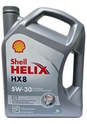 5L Shell Helix HX8 ECT 5W-30 Motoröl 550050228 VW 504.00 / 507.00 MB 229.51