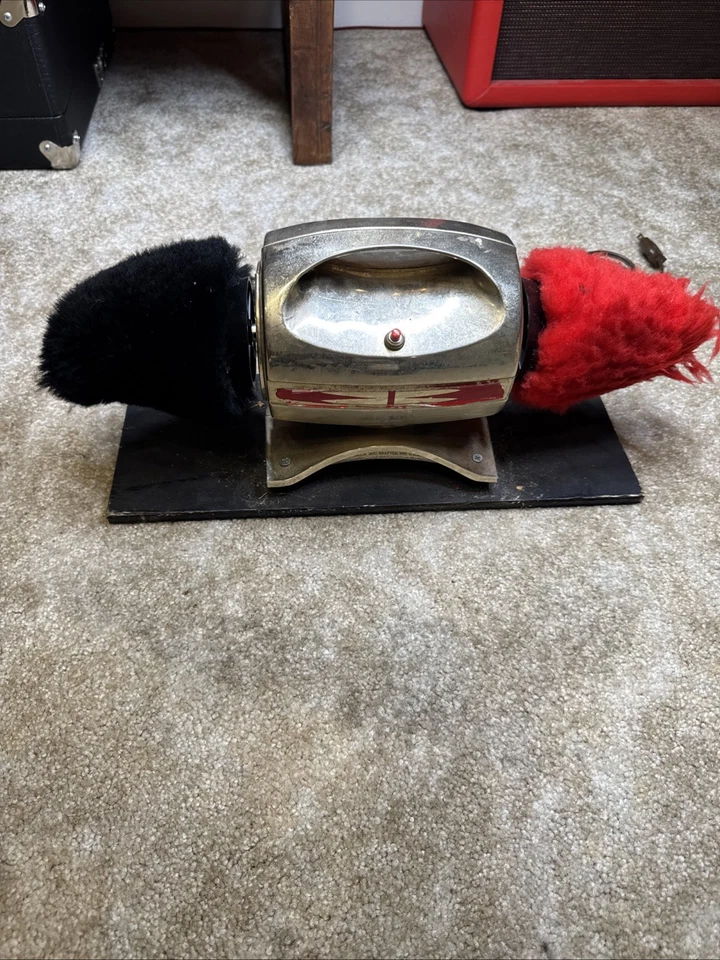 Cepillo Pulidor Brillo Zapatos Cromo Diplomat Vintage Beck 77 Modelo Eléctrico 77 Foto 2 de 4