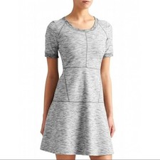 Athleta - Textured En Route Dress - Grey Heather - Size XL