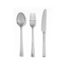Silverware Set 18-Piece, Spoons and Forks, Mirror Polished, Stainless Steel Flat