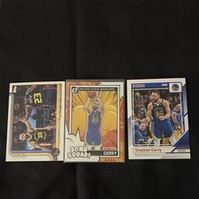 🏀Topps/Panini/Donruss Stephen Curry Golden State Warriors 3Card Lot #1 #64 #291