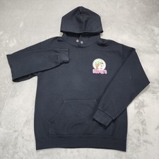 Buc-ee's Hoodie Sweatshirt Mens Medium Black Graphic Pullover Beaver Logo